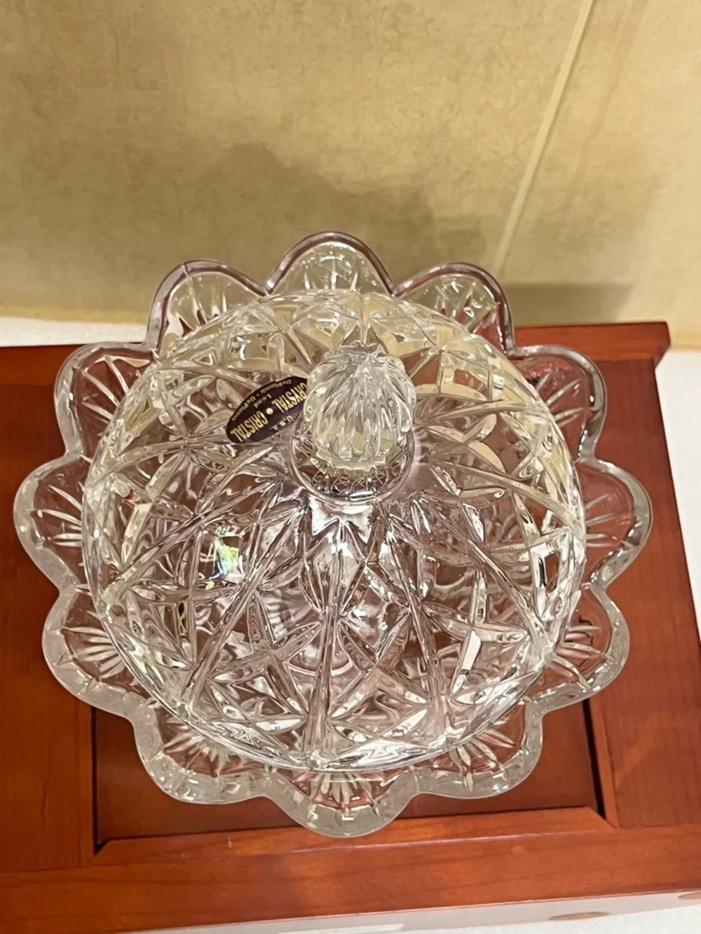 N/A crystal bowl